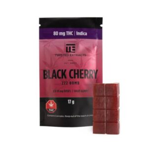 Bombe de cerise noire