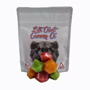 left coast gummies 150mg package
