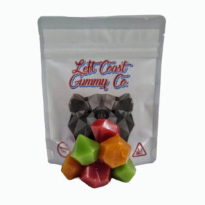Paquet de 150 mg de gommes de la côte gauche