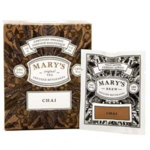 Thé chai bien-être Mary’s infusé