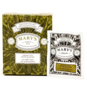 Thé vert Mary’s Wellness au gingembre