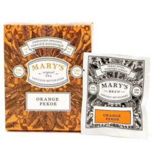 Thé Pekoe à l’orange infusé Mary’s Wellness
