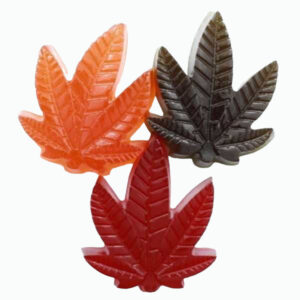 Natures Harvest Gummies en forme de feuille de cannabis