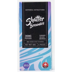 250 mg indica shatter brownies avant