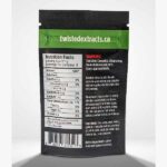 Panneau arrière de l’emballage Twisted Extracts Apple
