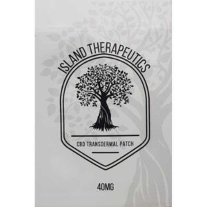 Timbre transdermique au CBD Island Therapeutics