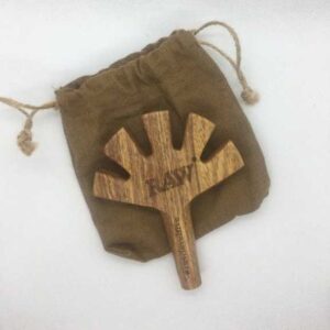 porte-cigarettes en bois brut