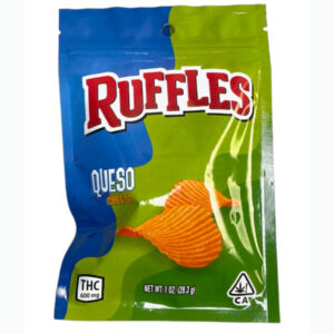 Paquet de croustilles de THC Ruffles