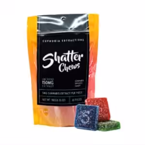 euphoria extractions shatter chews sativa