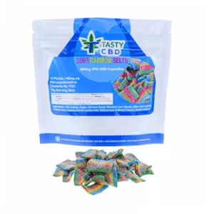 Tasty CBD Sour Rainbow Belts