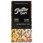 250 mg de THC Sativa Menthe Chocolat Shatter Bar Face avant