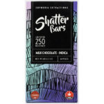 Chocolat au lait 250 mg Indica Shatter Bar Emballage
