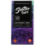 Chocolat au lait 500 mg Indica Shatter Bar Emballage