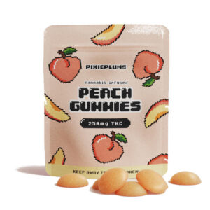 Paquet de gommes à la pêche Pixieplums