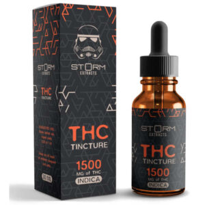 Teinture d’extraits de tempête avec un paquet de 1500 mg de THC indica