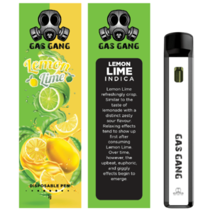 Gas Gang Lemon Lime Vape Pen et emballage