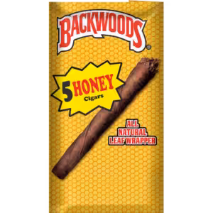 backwoods cigars honey flavoured packaging