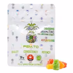 pineapple express meds gummies 1000 mg thc
