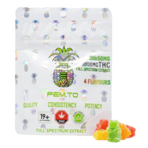 Ananas Express Meds Gummies 1000 mg THC
