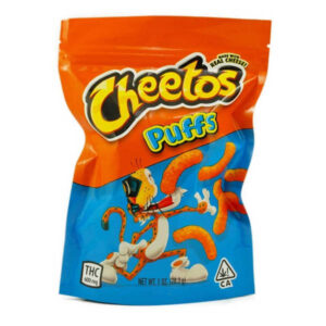 Cheetos Puffs avec emballage de THC
