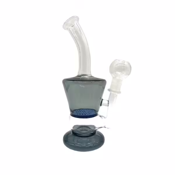 smoke gray dab concentrate rig