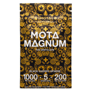 Emballage de THC de cerise noire Mota Magnum