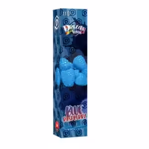 drizzle factory gem pod vape pen in blue raspberry flavour