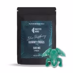 shroom gummy frog and package