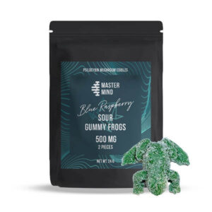 Mastermind Sour Gummy Frog et emballage
