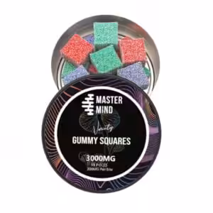 mastermind shroom gummy squares