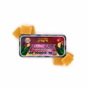 golden monkey passion fruit gummies with total 1000mg thc