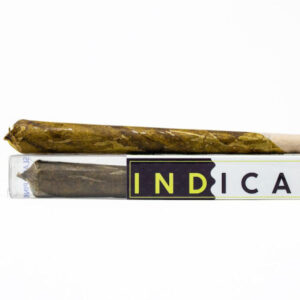 Kushkraft Big Sticky Indica joint pré-roulé et emballage