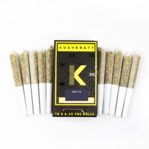 Kushkraft Spliffies Indica Paquet de 10