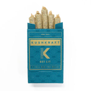 Paquet de 5 joints préroulés hybrides Kushkraft