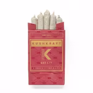 kushkraft 5 pack of sativa pre-rolls