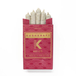 Kushkraft Paquet de 5 pré-roulés Sativa