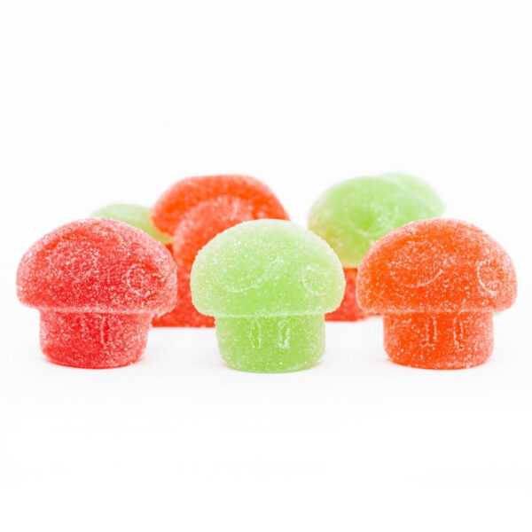 Mush Love Gummies en forme de champignon