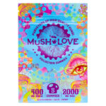 Paquet de bonbons gélifiés Mush Love avec un total de 2 000 mg