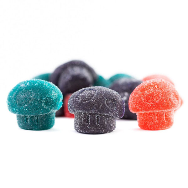 Mush Love Gummies en forme de champignon