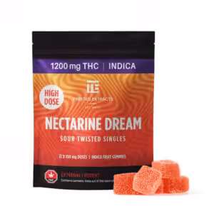 package of twisted extracts twisted singles high dose thc gummies