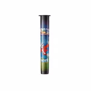 drizzle factory icey blue raspberry flavour moon rocket package