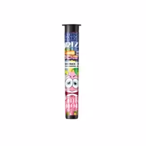 drizzle factory pink lemonade flavoured moon rocket package.