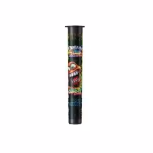 drizzle factory sour gummy worms moon rocket package