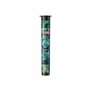 drizzle factory moon rocket spearmint flavour package.
