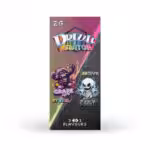 packaging of drizzle factory switch cape in grape ape and ghost og flavours