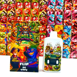 smile factory dual vape pen in lime and mango flavours
