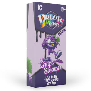 Emballage de la Résine Vive 1 g de résine vivante en saveur Grape Stompers