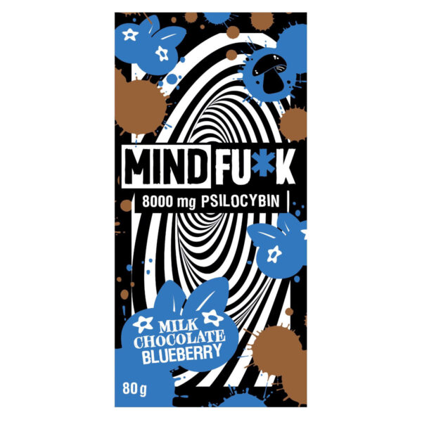Emballage de barres au chocolat au lait et champignons Mindfu*K